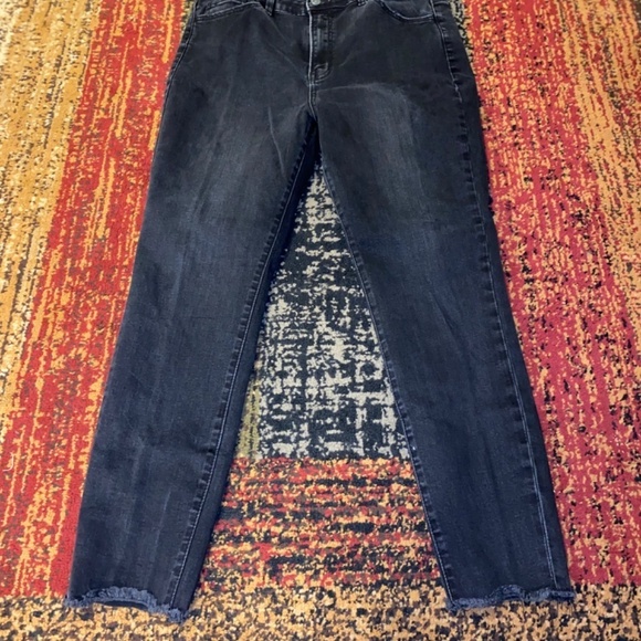 Vervet Blue size 32 ladies black denim jeans - Picture 3 of 7